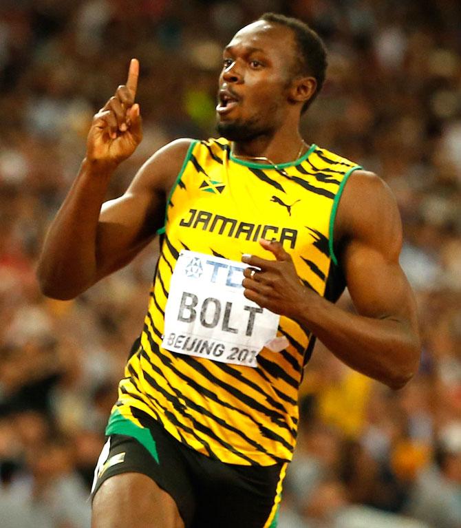 Usain Bolt. Pic/AFP