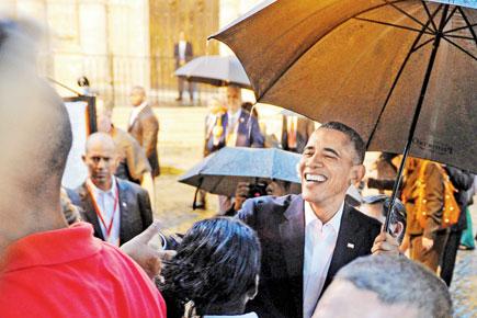 Obama in Cuba: Weather fails to dampen historic Havana visit