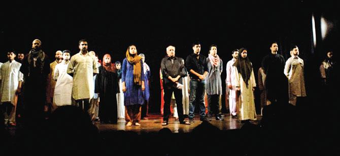 A still from Mahesh Bhatt’s Hindi play, The Last Salute