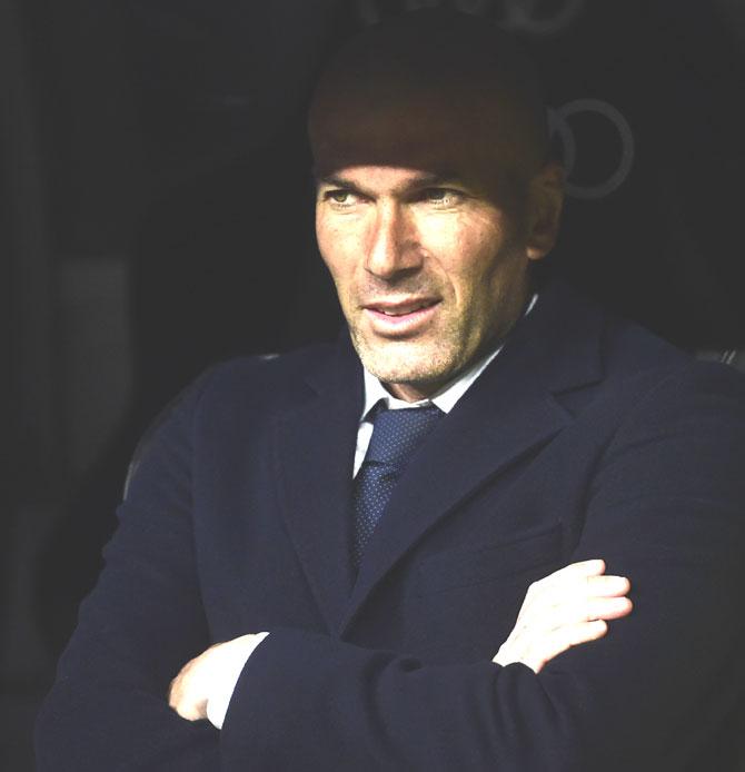 Zinedine Zidane. Pic/AFP