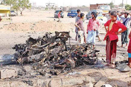 Triple suicide bombings in Yemen leave 22 dead