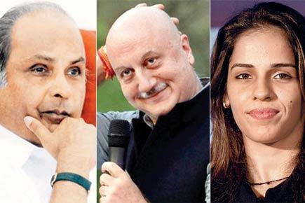 Dhirubhai Ambani, Anupam Kher, Saina Nehwal to be given Padma awards