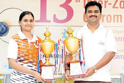 Anil Mundhe, S Appoorwa clinch carrom crowns