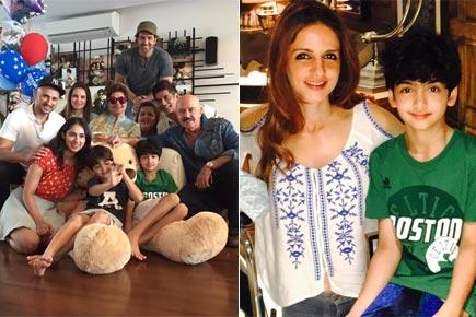 Hrithik Roshan and Sussanne Khan wish 'Ray' a happy birthday