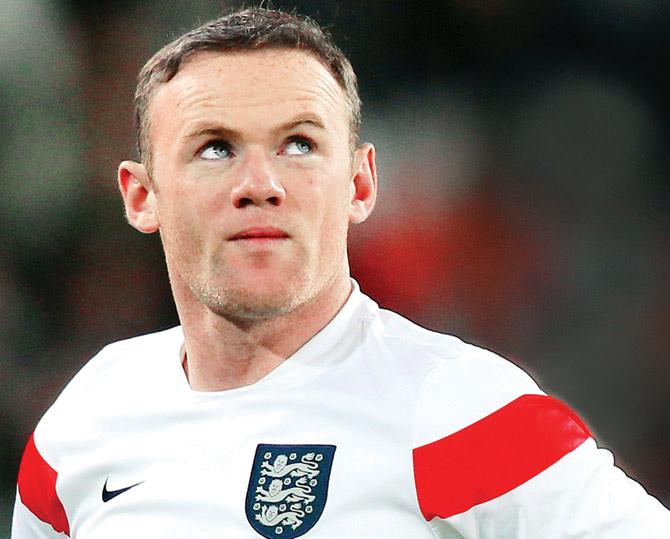 England captain Wayne Rooney. Pic/AFP