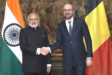 India will never bend before terror: Modi in Brussels