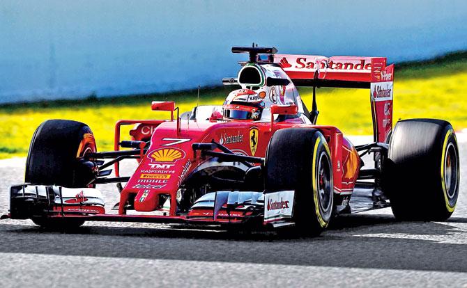 Red hot: Ferrari