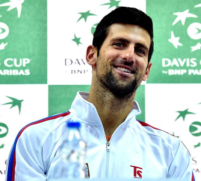 Novak Djokovic. Pic/AFP
