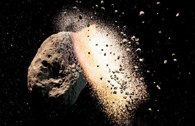 Asteroid collisions