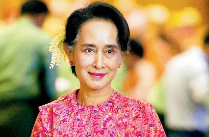 Aung Saan Suu Kyi. Pic/AFP