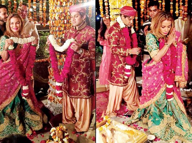 Avanti and Yash Birla renew their vows