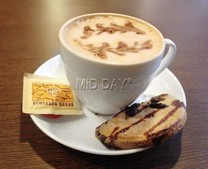 Cookie Crumble Coffee. Pic/Dhara Vora