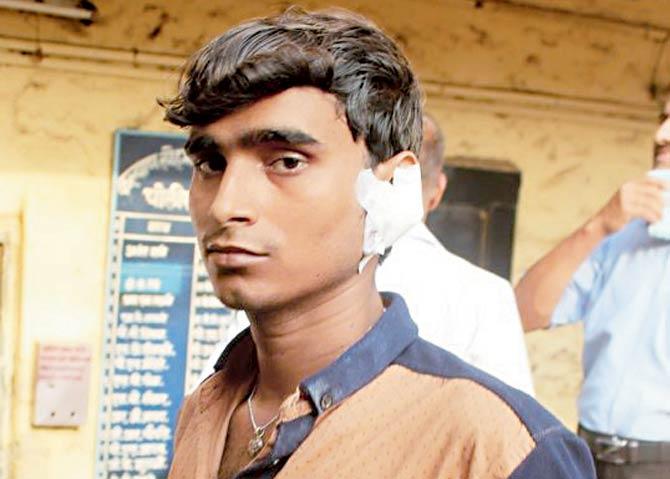 The druggie’s stones hit 24-year-old Dashrat Rai, who had come to Kalyan to drop off his maternal uncle