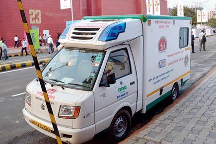 Ambulance carrying 40 cartons of liquor instead of patients seized