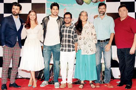 'Kapoor and Sons' cast at film's success event
