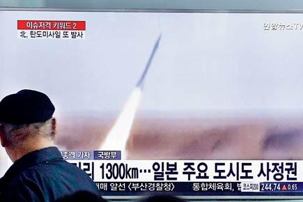North Korea fires another missile into UN sanctions