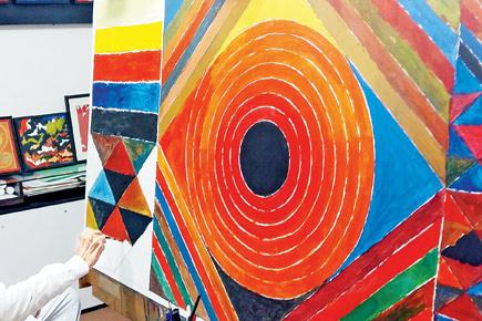 Modernist SH Raza's works are being exhibited in Mumbai