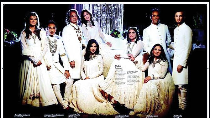 Celebrating Rohit Bal’s outfits