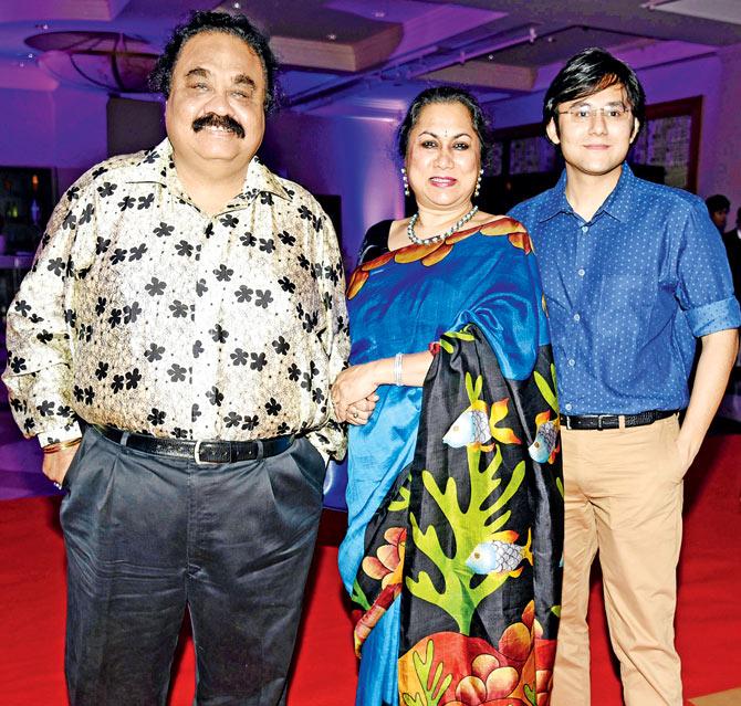 Sandeep and Tanya Goel with son