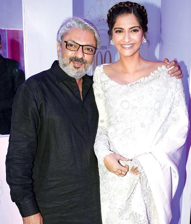 Sanjay Leela Bhansali and Sonam Kapoor