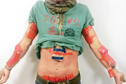 Mumbai: Smuggler nabbed with hash taped to his body