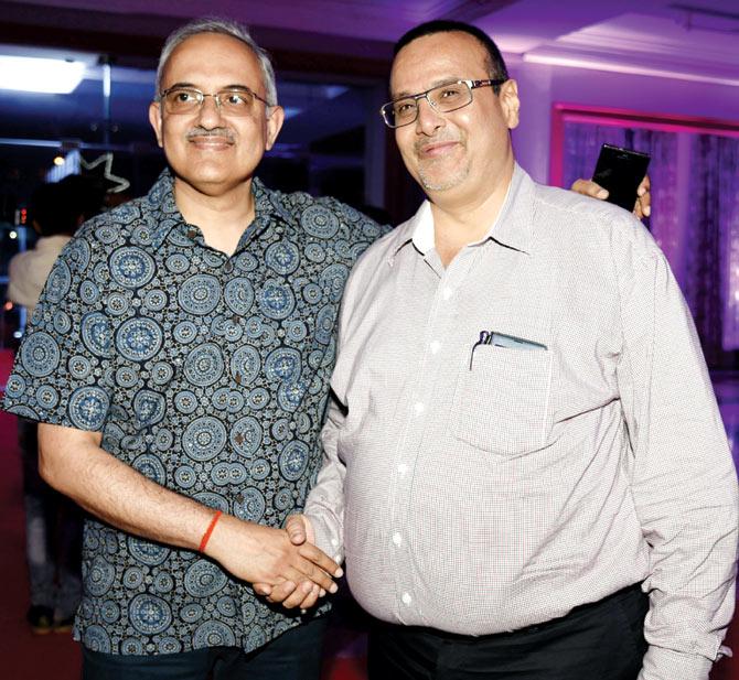 Sunil Tandon with Vikas Joshi