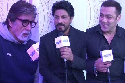 Big B, SRK and Salman wish Jagran Group on Touching 100 Million Hearts