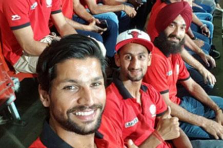 WT20: Hockey team cheers for Team India in Bangladesh clash