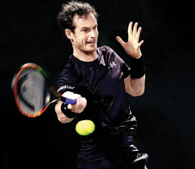 Andy Murray. Pic/AFP
