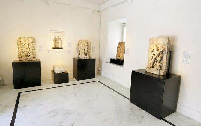 The Som Niwas Gallery presents 47 sculptures (of a total of 308 in the museum collection) of the gods, the Surasundaris, goddesses and the animal motifs/memorial stones from 9th and 10th centuries temples of Nagda in Ujjain. Pics Courtesy/Media Office/Eternal Mewar/The City Palace/Udaipur