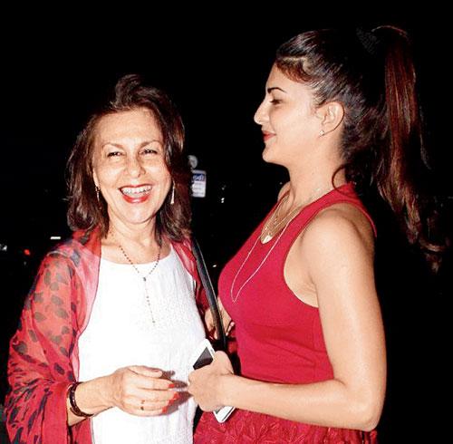 Jacqueline Fernandez with Kim Fernandez