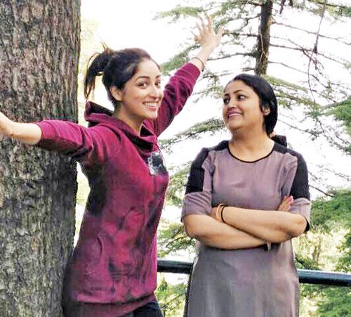 Yami Gautam with  Anjali Gautam