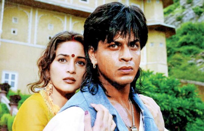 Madhuri Dixit and Shah Rukh Khan featured in Koyla (1986), which focused on bonded labour