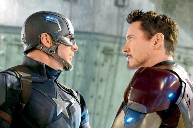 A still from Captain America: Civil War 