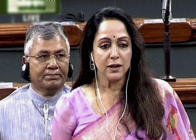 Watch video: BJP MP Hema Malini