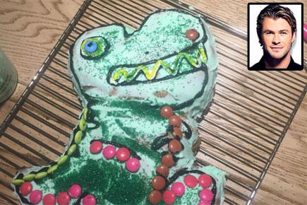 Chris Hemsworth makes daughter's birthday cake