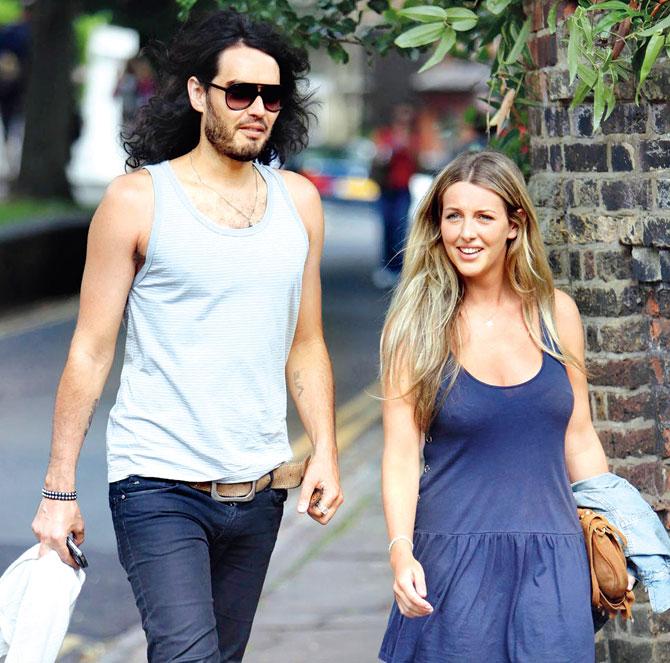 Russell Brand to become dad? photo