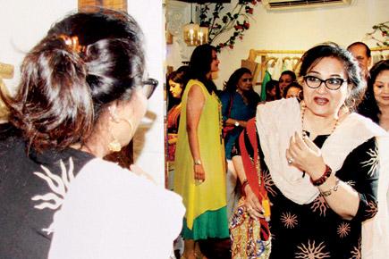 Spotted: Yesteryear actress Reena Roy at store launch in Mumbai