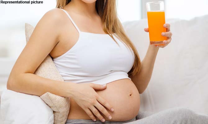 Sugary drinks in pregnancy can make infants fat