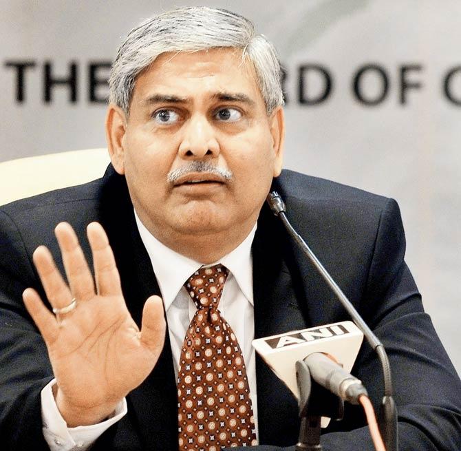 Shashank Manohar, who stepped down as BCCI chief. Pic/AFP