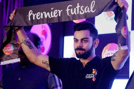 Virat Kohli launches Premier Futsal nationwide talent hunt