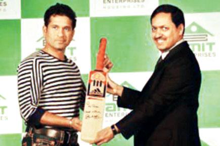 In 2010, Tendulkar had signed a deal on being the brand ambassador of Amit Enterprises for Rs 9 crore, which included two villas worth Rs 2.5 crore each