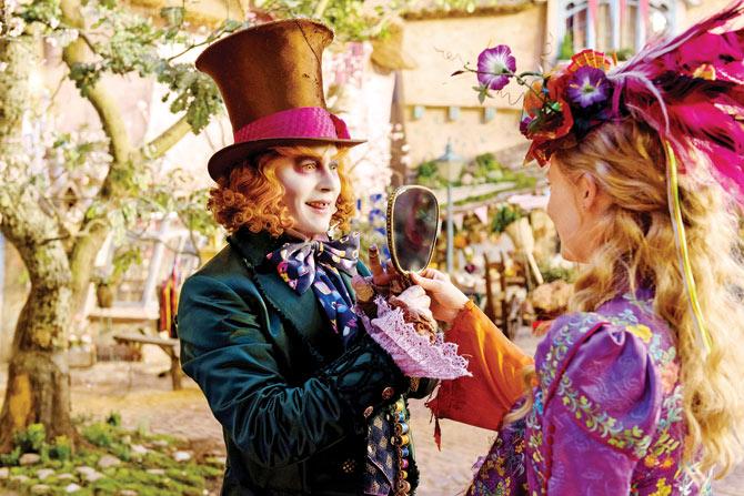 Tim Burton’s Alice: Through The Looking Glass is to release with five Hindi movies (Cabaret, Phobia, Veerappan, Fredrick and Waiting)  but has generated quite a buzz among cinegoers