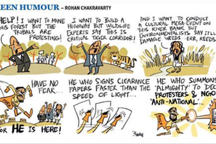 Green Humour: A comic strip by Rohan Chakravarty