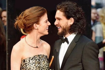 'Game of Thrones' co-stars Kit Harington and Rose Leslie are engaged