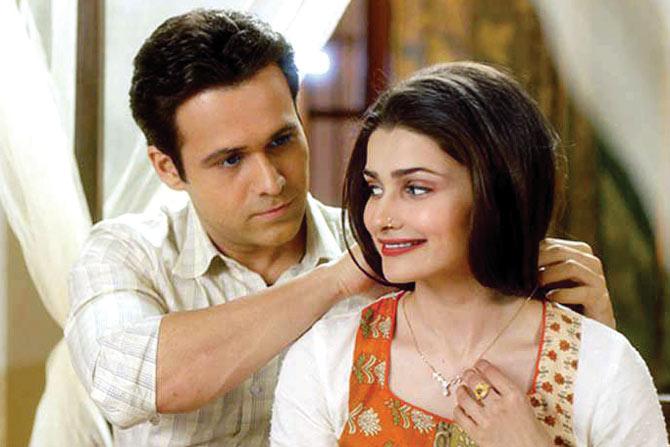 Emraan Hashmi and Prachi Desai in a still from Azhar