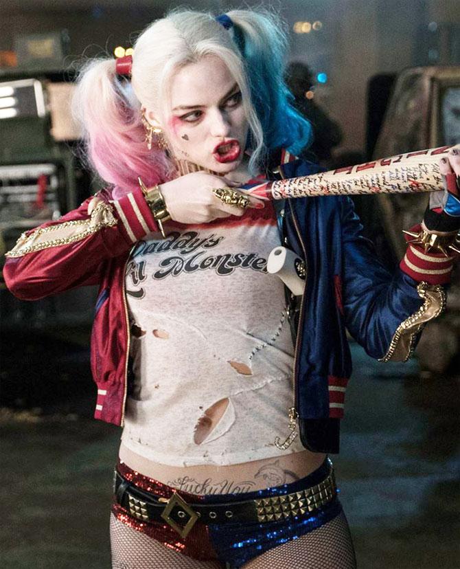 Margot Robbie as Harley Quinn in 