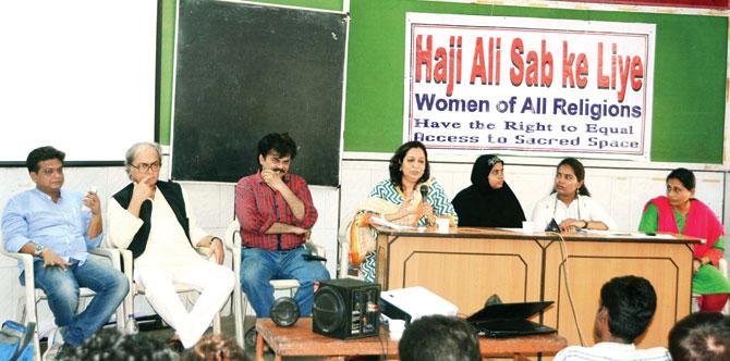 Haji Ali protests