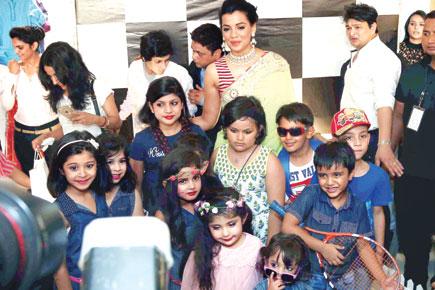 Spotted: Mugdha Godse at kid's fashion store launch in Mumbai