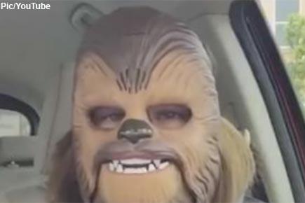 Chewbacca mask woman's video most watched on Facebook Live